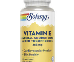 Solaray Vitamin E Dietary Supplement -- 400 IU - 50 Softgels