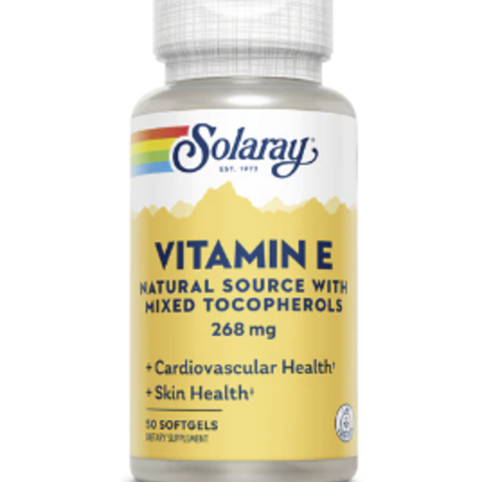 Solaray Vitamin E Dietary Supplement -- 400 IU - 50 Softgels