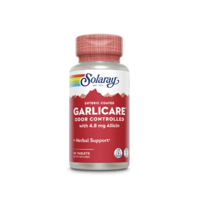 Solaray GarliCare™ -- 60 Enteric-Coated Tablets