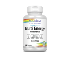 Solaray Twice Daily Multi Energy™ Iron Free -- 120 Capsules