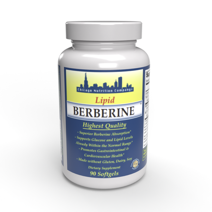 Chicago Nutrition Company Lipid Berberine - 90 gels