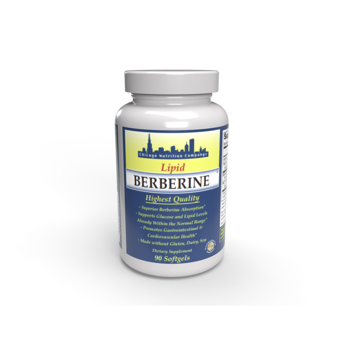 Chicago Nutrition Company Lipid Berberine - 90 gels