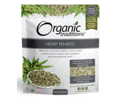 Organic Traditions Hemp Hearts 8 oz