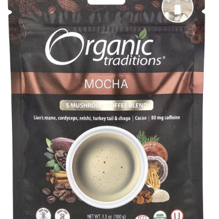 Organic Traditions Organic Traditions Dirty Chai Mushroom Blend
