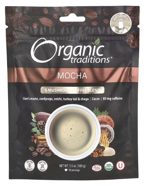 Organic Traditions Organic Traditions Dirty Chai Mushroom Blend