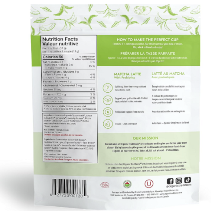 Organic Traditions Organic Traditions Premium Matcha Tea - 3.5 oz