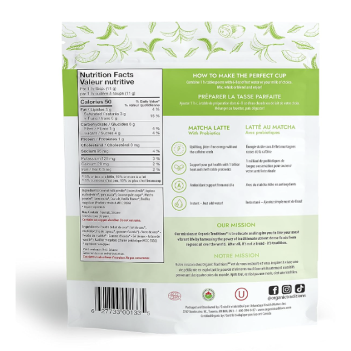 Organic Traditions Premium Matcha Tea