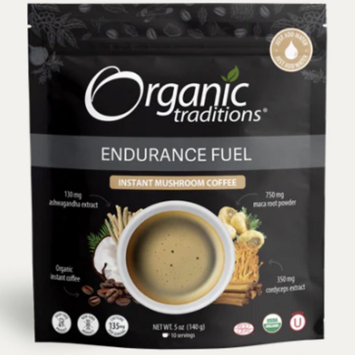 Organic Traditions Organic Traditions Endurance Fuel Mushroom Coffee