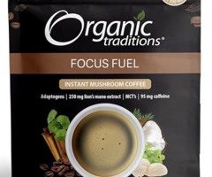 Organic Traditions Focus Fuel Mushroom Coffee