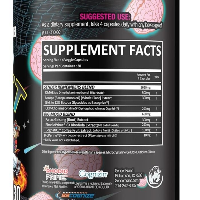 american metabolix Sender - Uplift 120 Capsules