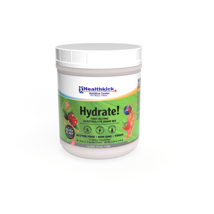 Healthkick Nutrition Center Hydrate! Drink Mix-20 Berry Blast Sticks