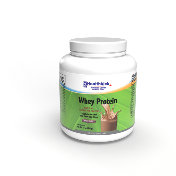 Healthkick Nutrition Center Whey Protein 12 oz - Natural Chocolate Flavor