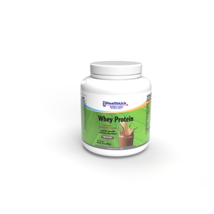 Healthkick Nutrition Center Whey Protein 12 oz - Natural Chocolate Flavor