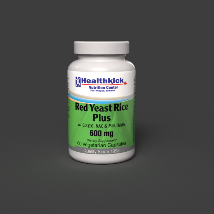 Healthkick Nutrition Center Red Yeast Rice Plus 600mg - 60 vegetarian capsules