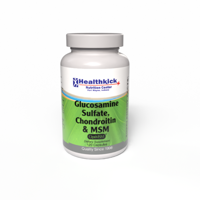 Healthkick Nutrition Center Glucosamine Sulfate, Chondroitin & MSM 120 capsules