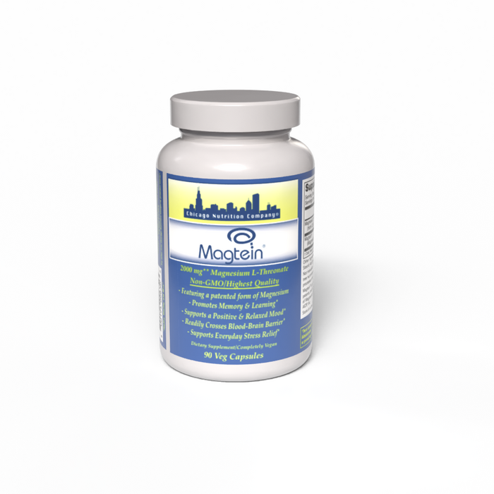 Chicago Nutrition Company Magtein Magnesium L-Threonate 90 Veg Capsules