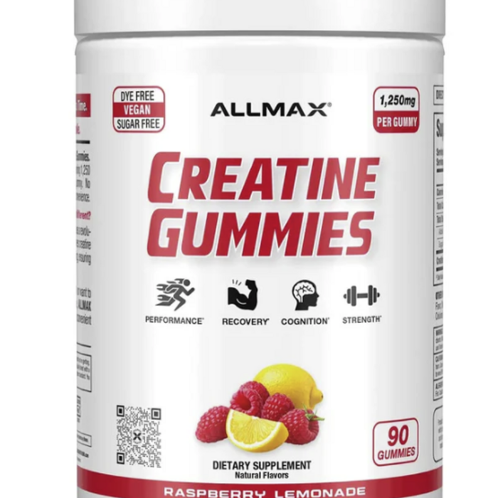 Allmax Creatine Gummies - Raspberry Lemonade