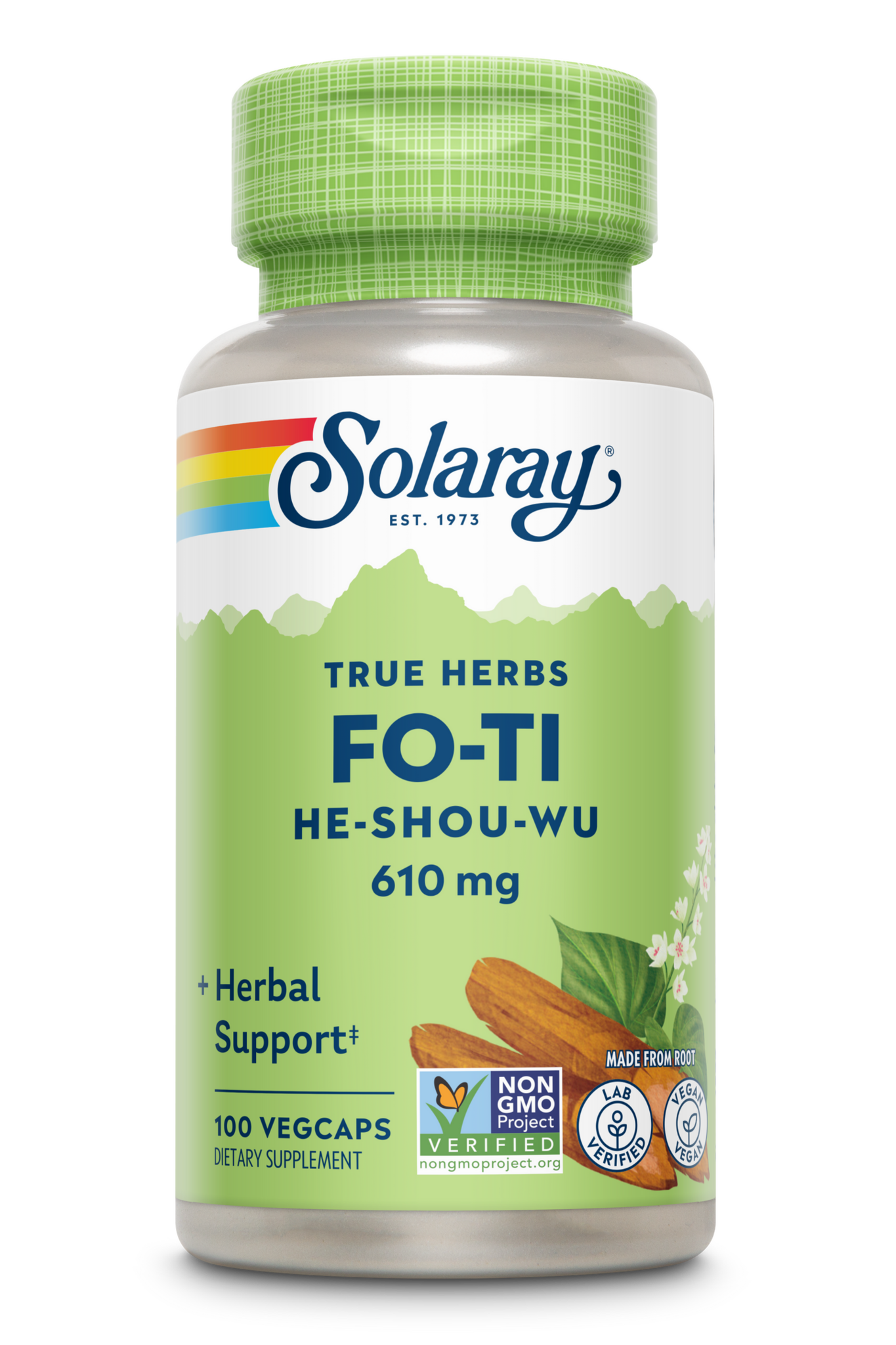 Solaray Fo-Ti Ho-Shou-Wu 100 capsules