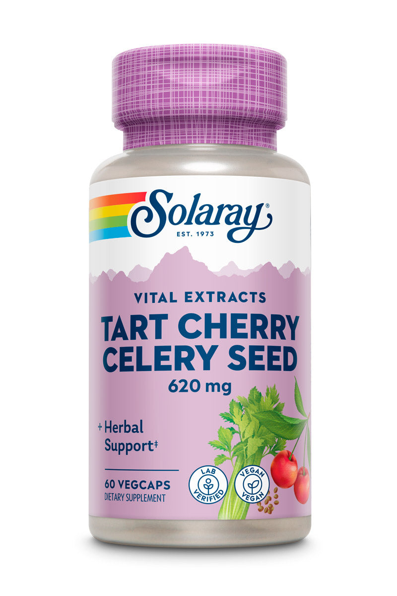 Solaray Tart Cherry Celery Seed