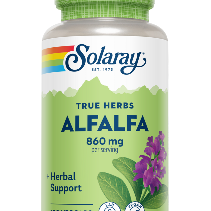 Solaray Alfalfa - 100 vegetable capsules
