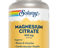 Solaray Magnesium Citrate 400mg 90 caps