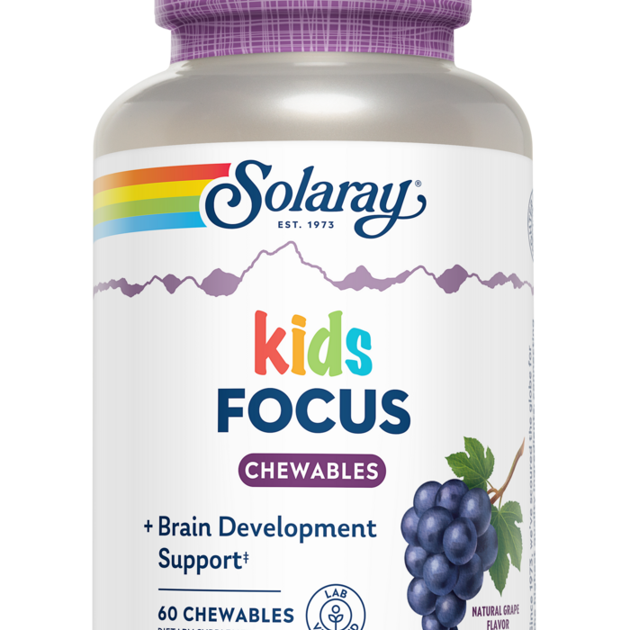 Solaray Kids Focus 60chewable