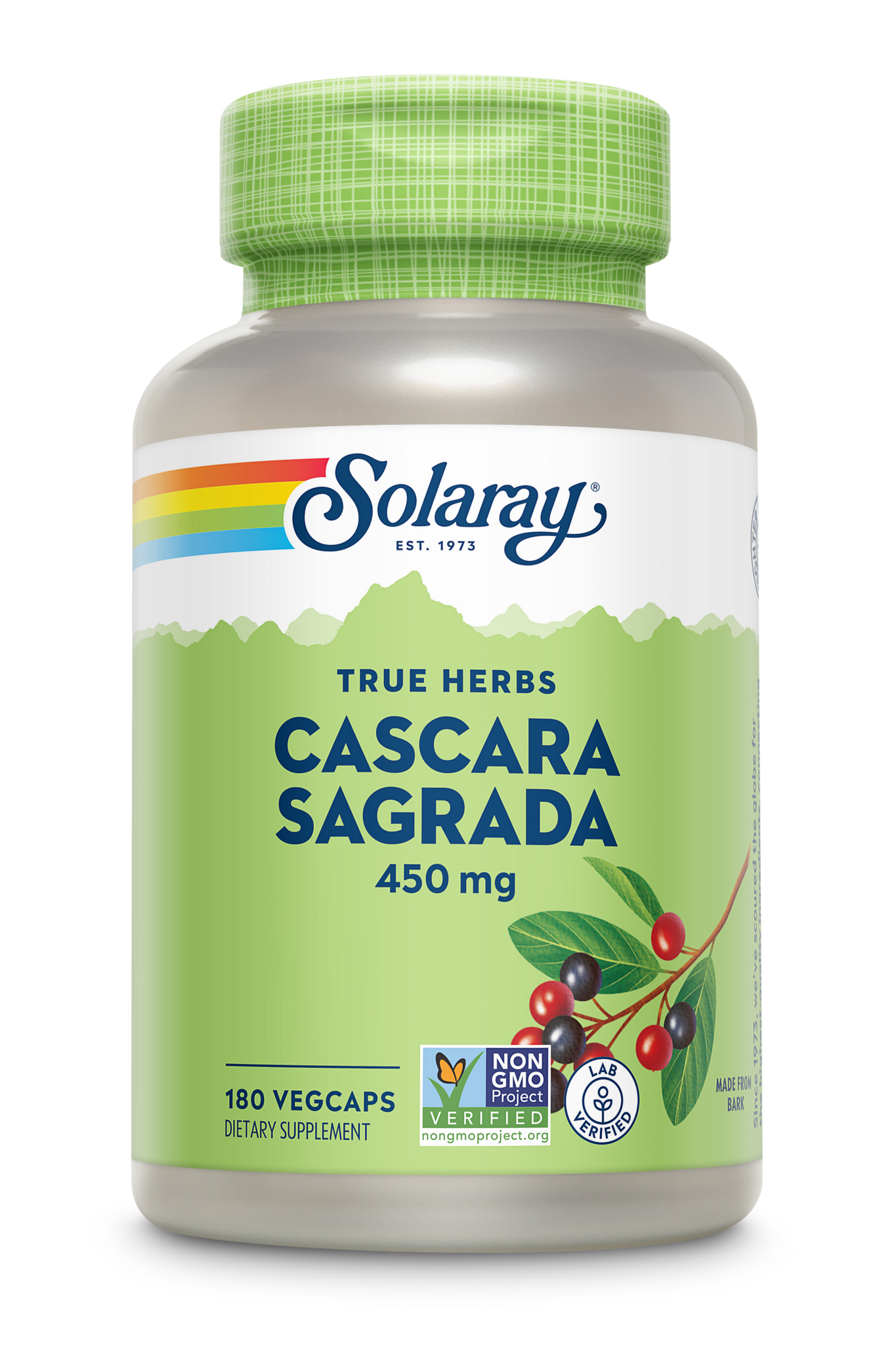 Solaray Cascara Sagrada 450mg 180caps