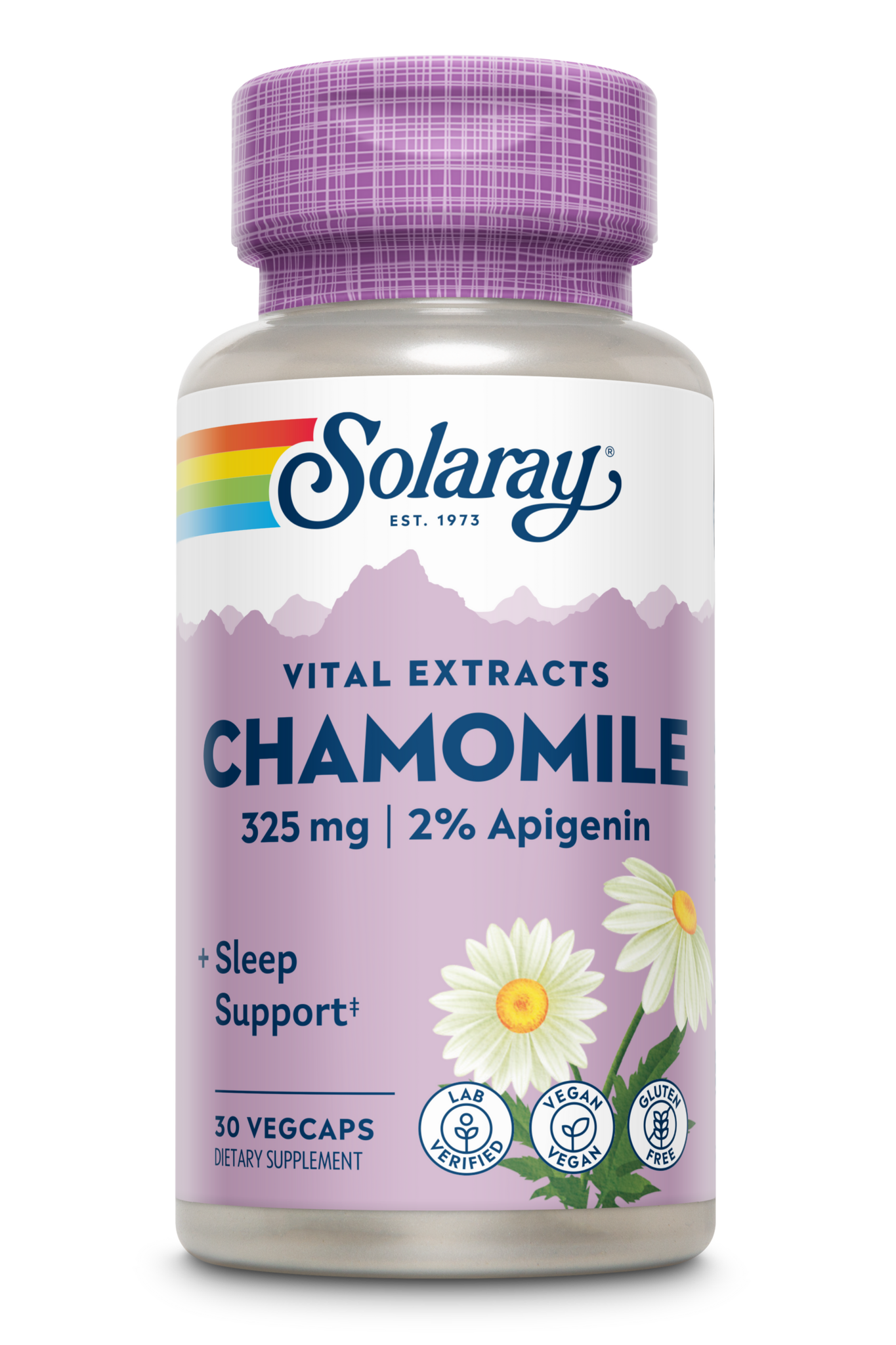 Solaray Chamomile Extract - 30 veg caps