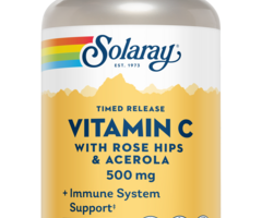 Solaray Vitamin C - Timed Release 500mg - 250 VegCaps