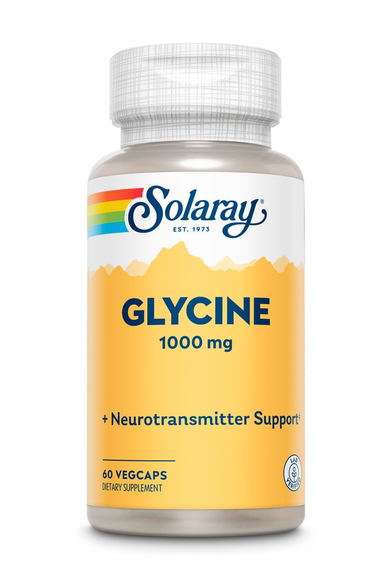 Solaray Glycine 1000mg - 60 vegcaps