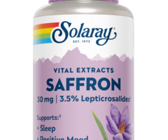 Solaray Saffron Extract - 30 Vegcaps