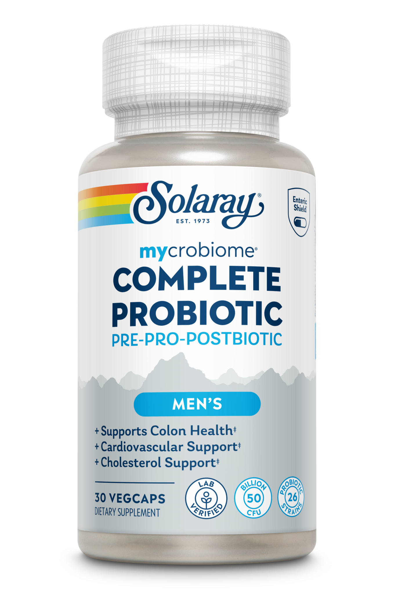 Solaray Mycrobiome Men’s Complete Probiotic - 30 vegcaps