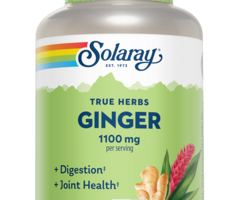 Solaray Ginger 1100mg 180Vegcaps