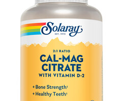 Solaray Cal-Mag Citrate Vitamin D - 90 capsules