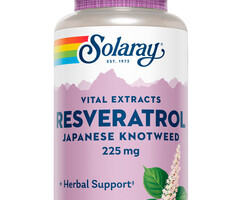 Solaray Triple Strength Resveratrol 225mg - 60 vegcaps