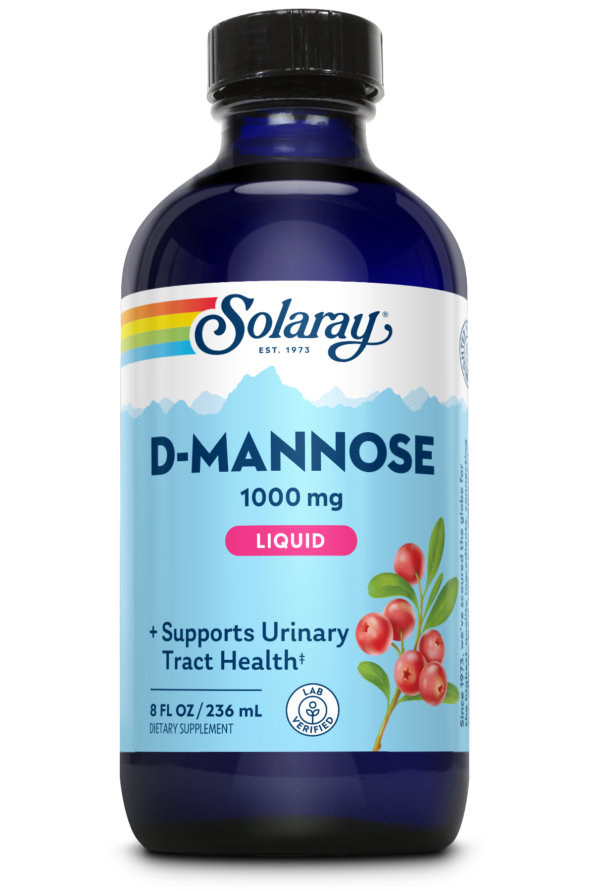 Solaray D-Mannose CranActin Liquid - 8fl oz