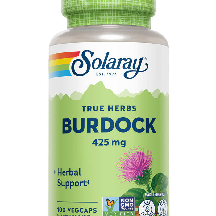Solaray Burdock 425mg 100caps