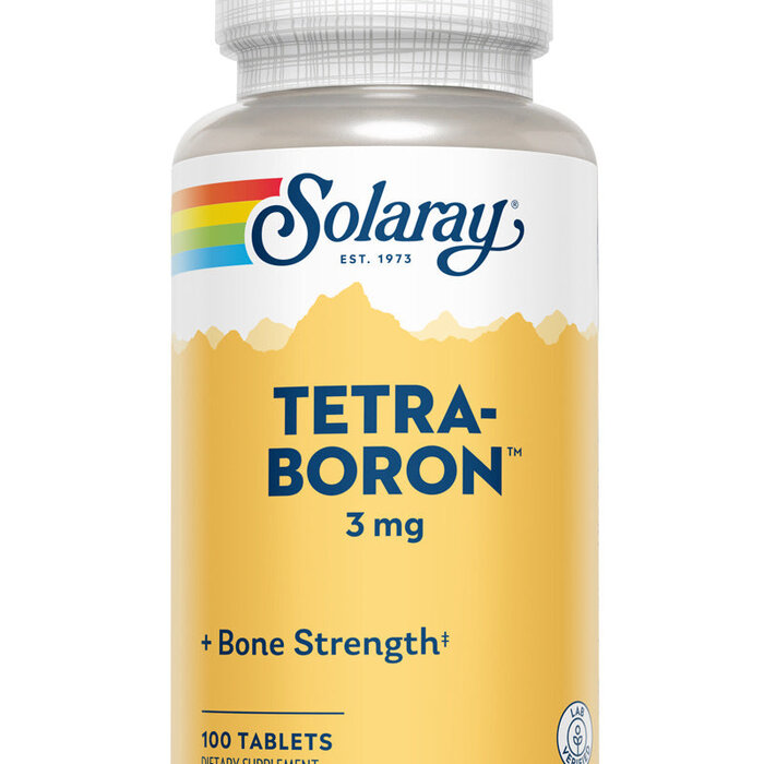 Solaray Tetra Boron 3mg 100 tab