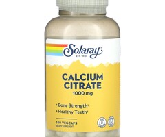 Solaray Calcium Citrate 1000mg 240cap