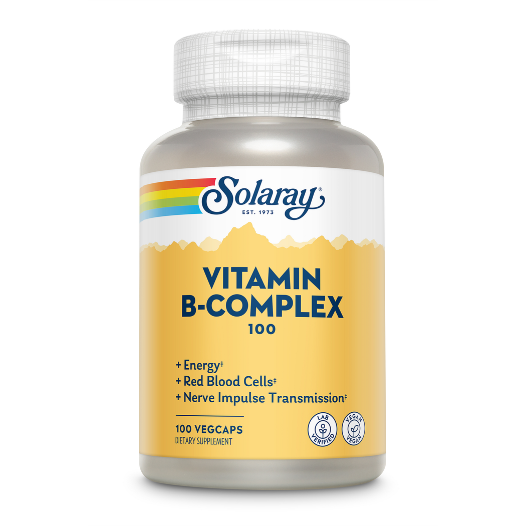 Solaray B-Complex 100 - 100 veg capsules