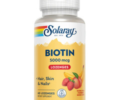 Solaray Biotin 5000mcg Peach