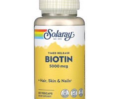Solaray Biotin 5000mcg-60's