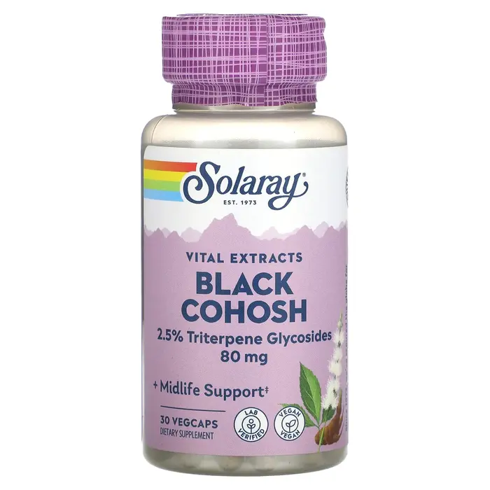 Solaray Black Cohosh One Daily801mg 30cap