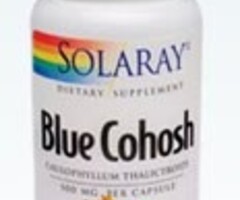 Solaray Blue Cohosh Root 500 mg - 100 Capsules