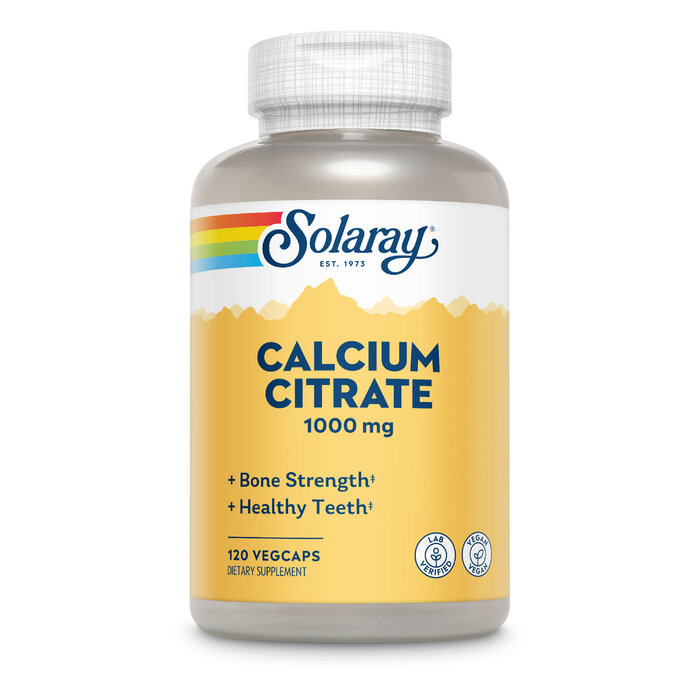 Solaray Calcium Citrate-120 Caps.