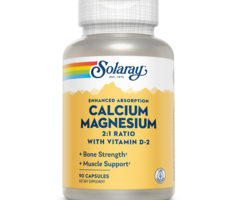Solaray Calcium/Magnesium w/D 90 capsules