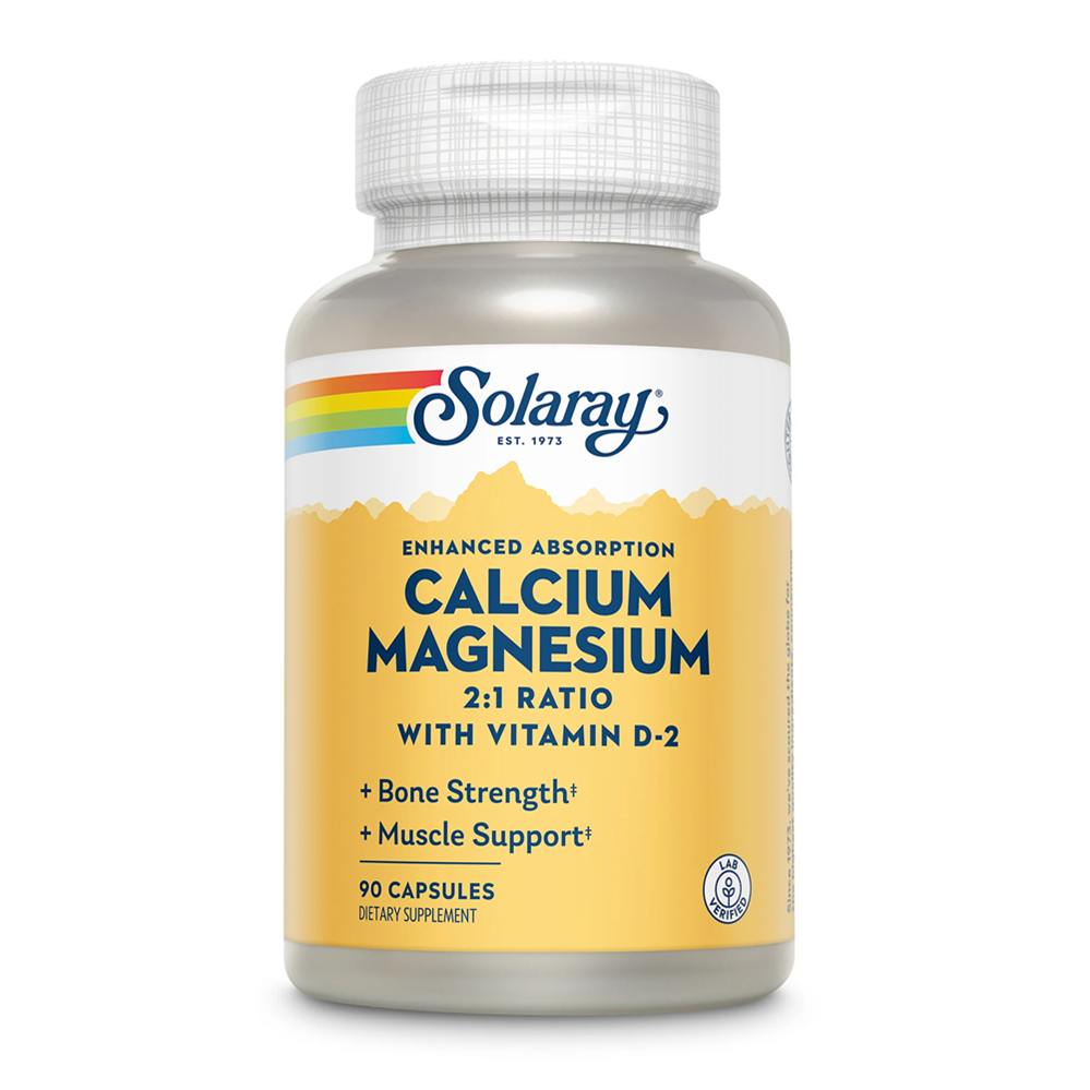 Solaray Calcium/Magnesium w/D 90 capsules