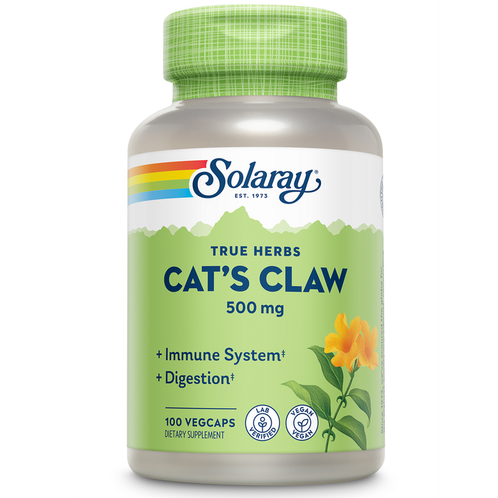 Solaray Cat's Claw Bark 550mg 100 capsules