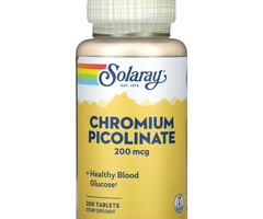 Solaray Chromium Picolinate 200mcg 200tab