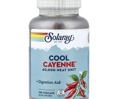 Solaray Cool Cayenne 40,000 Heat Unit 180caps